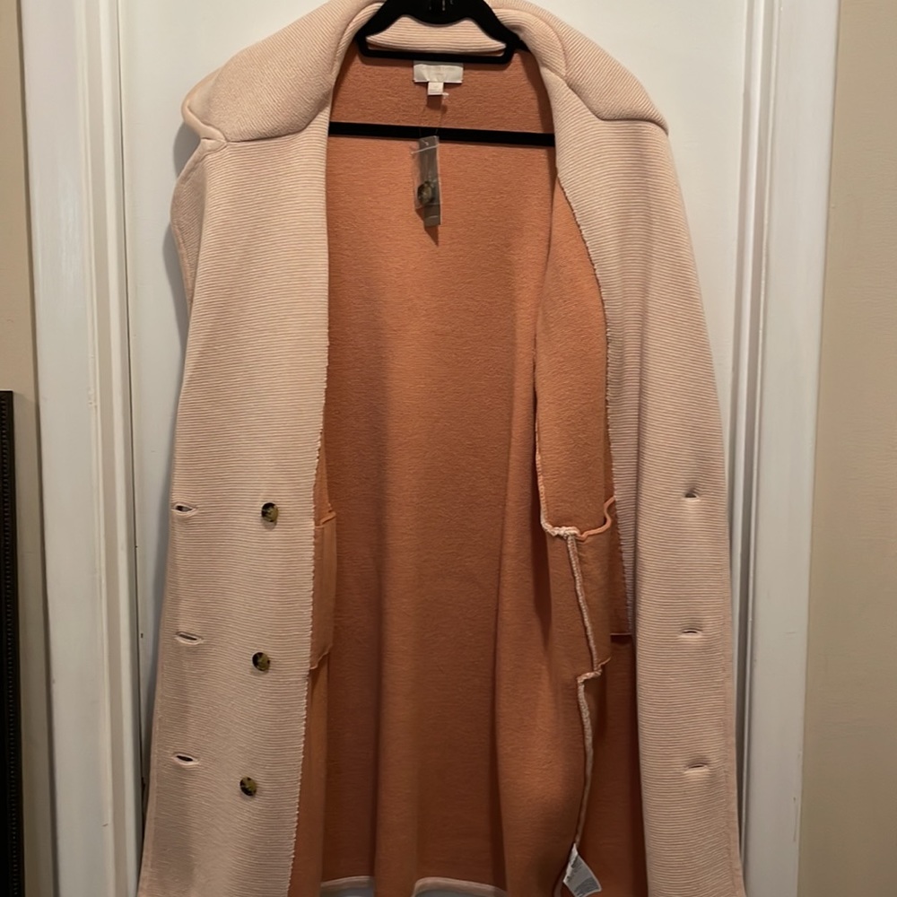 J. Crew Cream Double-Breasted Coat - Picture 5 of 12
